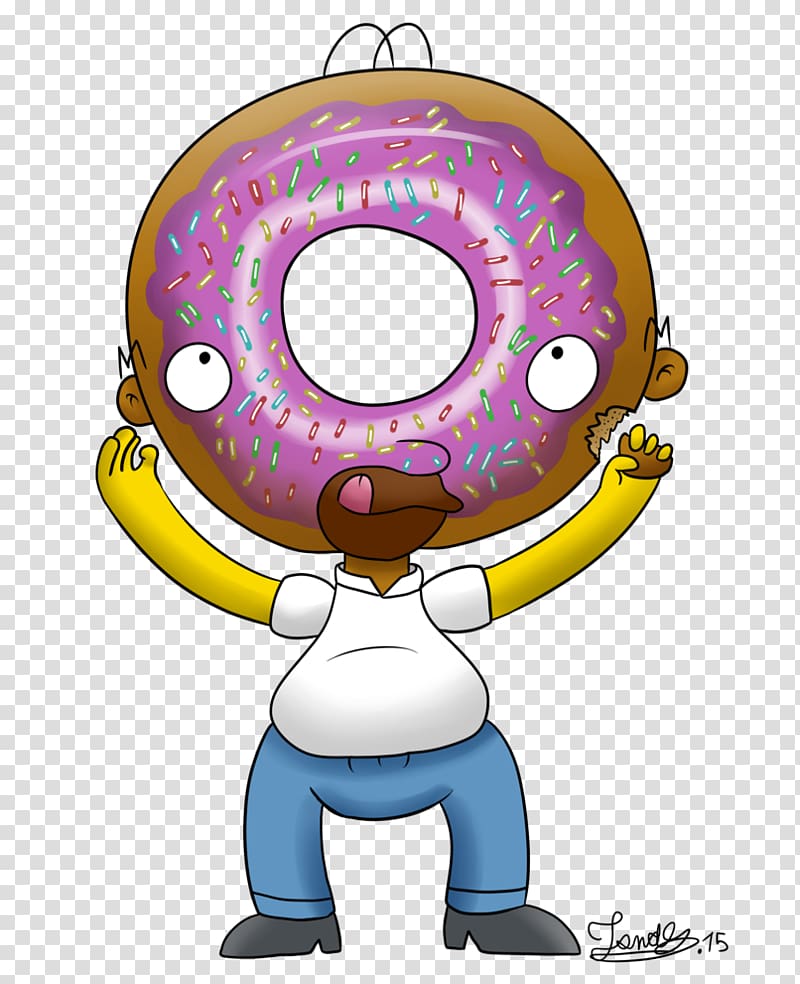 The Simpsons: Tapped Out Homer Simpson Donuts Cake, homer transparent background PNG clipart