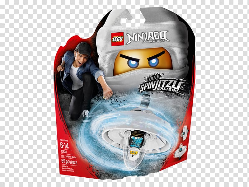 LEGO 70636 NINJAGO Zane Spinjitzu Master Toy LEGO 70606 THE LEGO NINJAGO MOVIE Spinjitzu Training Lego minifigure, toy transparent background PNG clipart