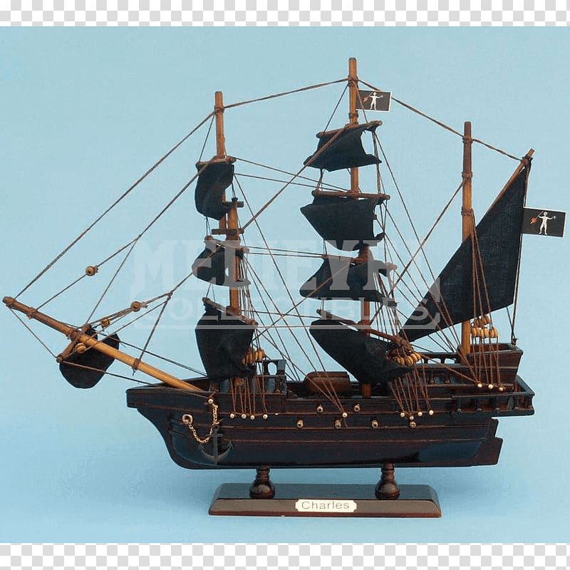 Wooden ship model Black Pearl Piracy, Ship Replica transparent background PNG clipart