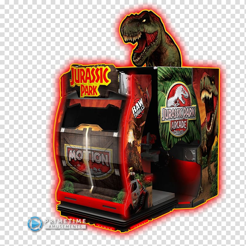 Jurassic Park Arcade Arcade game Video game Raw Thrills, corporate flyer transparent background PNG clipart