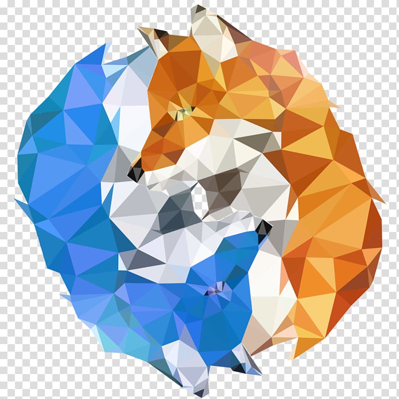 Red fox Arctic fox Polygon, polygon transparent background PNG clipart