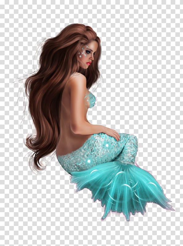 Mermaid transparent background PNG clipart