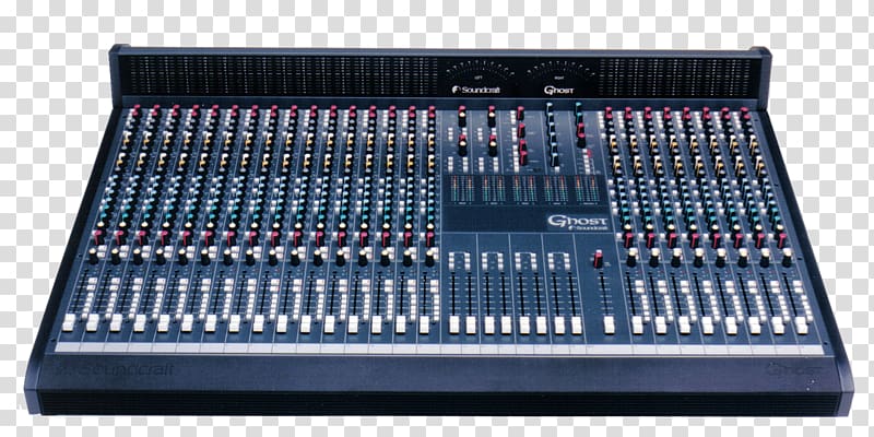 Soundcraft Audio Mixers Recording studio Digital mixing console, others transparent background PNG clipart