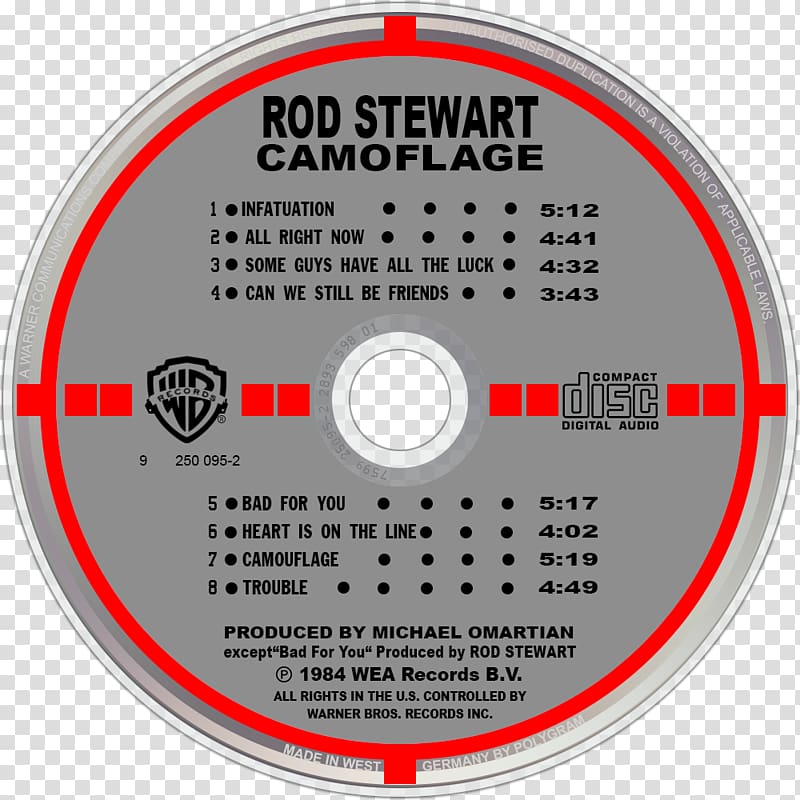 Compact disc Computer hardware Brand, Rod Stewart transparent background PNG clipart