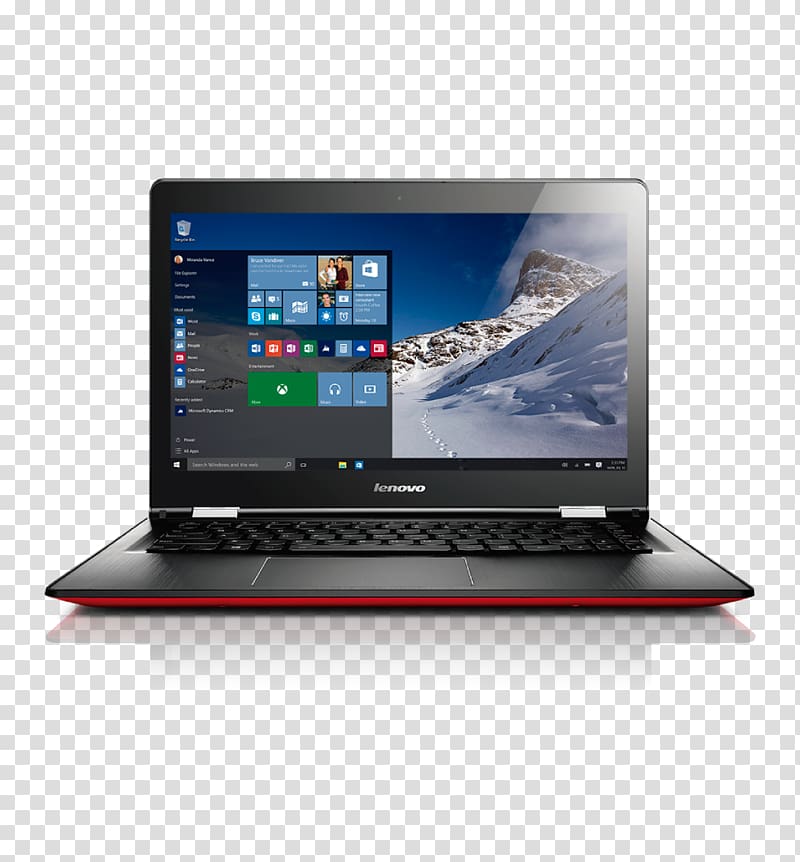 Laptop Lenovo Yoga IdeaPad Computer, Laptop transparent background PNG clipart