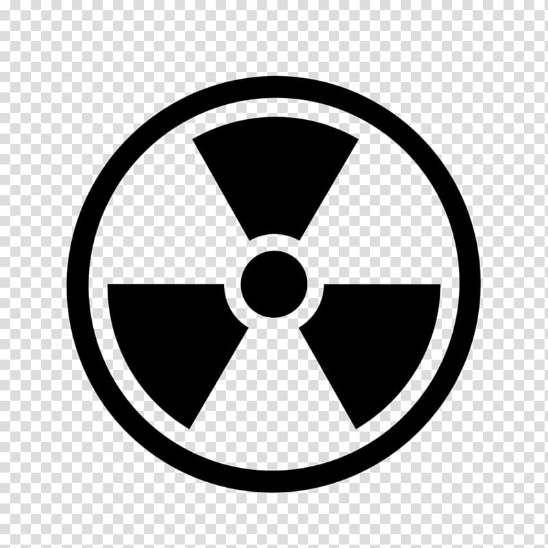 Nuclear power Nuclear weapon Biological hazard Hazard symbol Radioactive decay, symbol transparent background PNG clipart