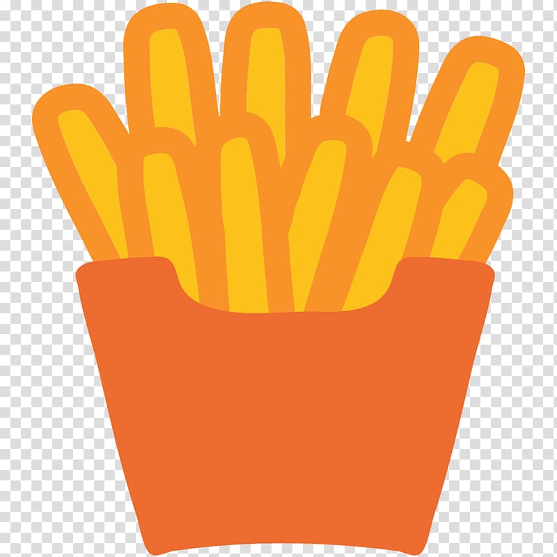 French fries Emoji Potato chip Fish and chips Fast food, fries transparent background PNG clipart