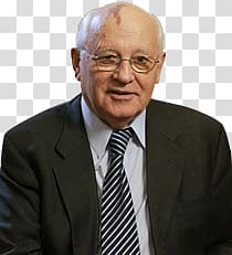 Mikhail Gorbachev transparent background PNG clipart
