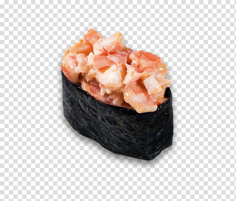 Sushi Makizushi Smoked salmon Japanese Cuisine California roll, Crab Meat transparent background PNG clipart