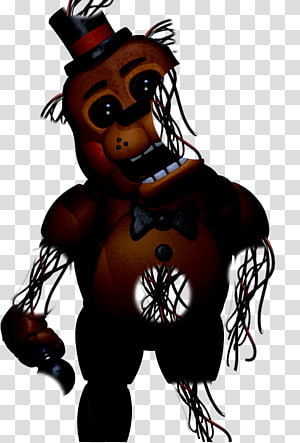 withered freddy monster cartoon horror gore png download - 3316