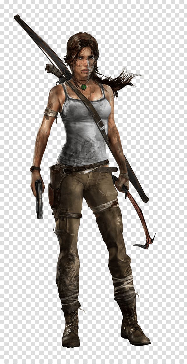 Lara Croft transparent background PNG clipart