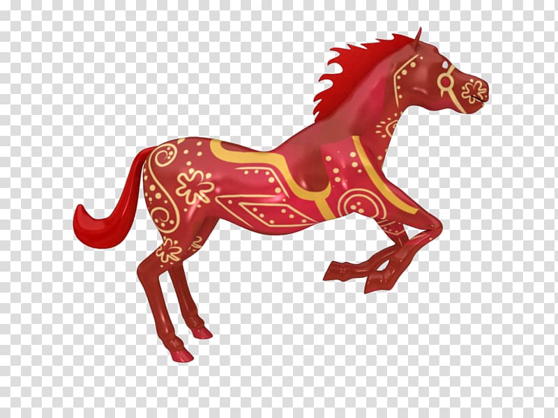 Horse Carousel Pony Animation Stallion, carousel horse transparent background PNG clipart