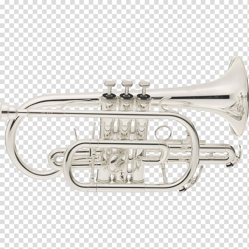 Cornet Trumpet Saxhorn Mellophone French Horns, Trumpet transparent background PNG clipart