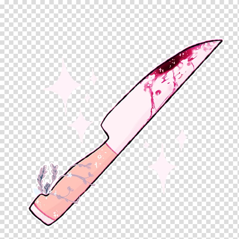 Knife Weapon Strangely Pleasing Art Aesthetics, neck bloodstain transparent background PNG clipart