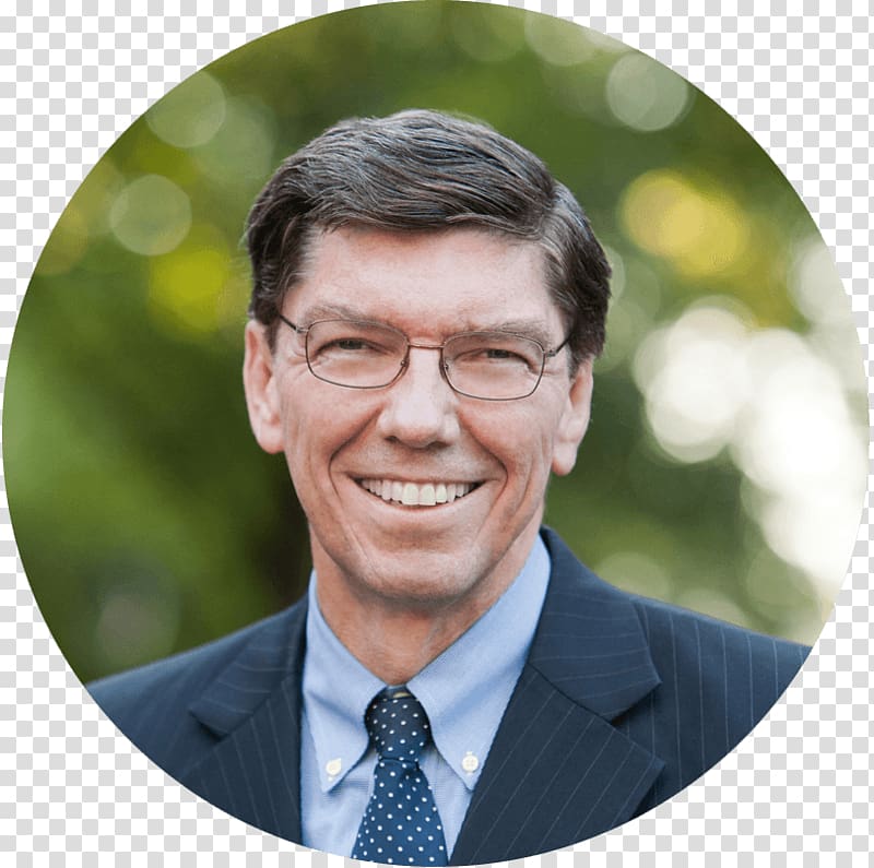 Clayton M. Christensen Harvard Business School The Innovative University: Changing the DNA of Higher Education from the Inside Out Disruptive innovation Business administration, Business transparent background PNG clipart