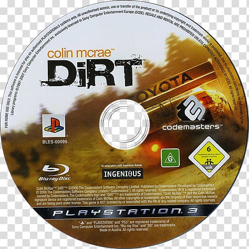 Colin McRae: Dirt 2 Dirt 3 Video game Codemasters, others transparent background PNG clipart