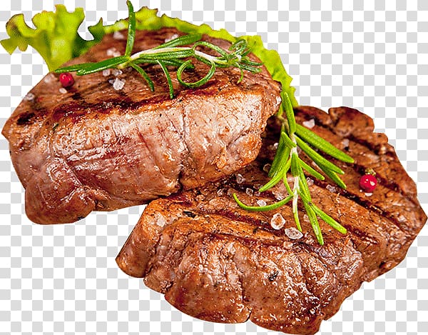 Beefsteak Food Restaurant Meat, T-bone Steak transparent background PNG clipart