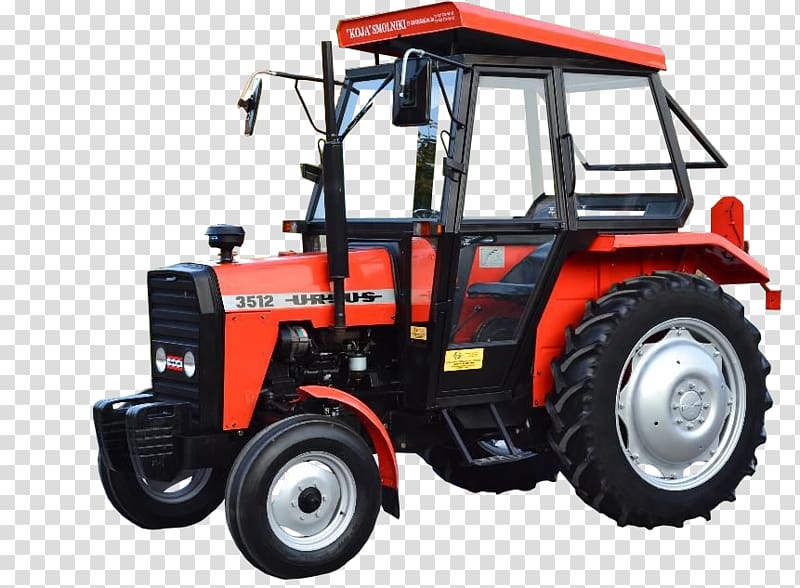 Tractor Ursus MF-255/3512 Massey Ferguson Agricultural machinery Kubota Corporation, tractor transparent background PNG clipart