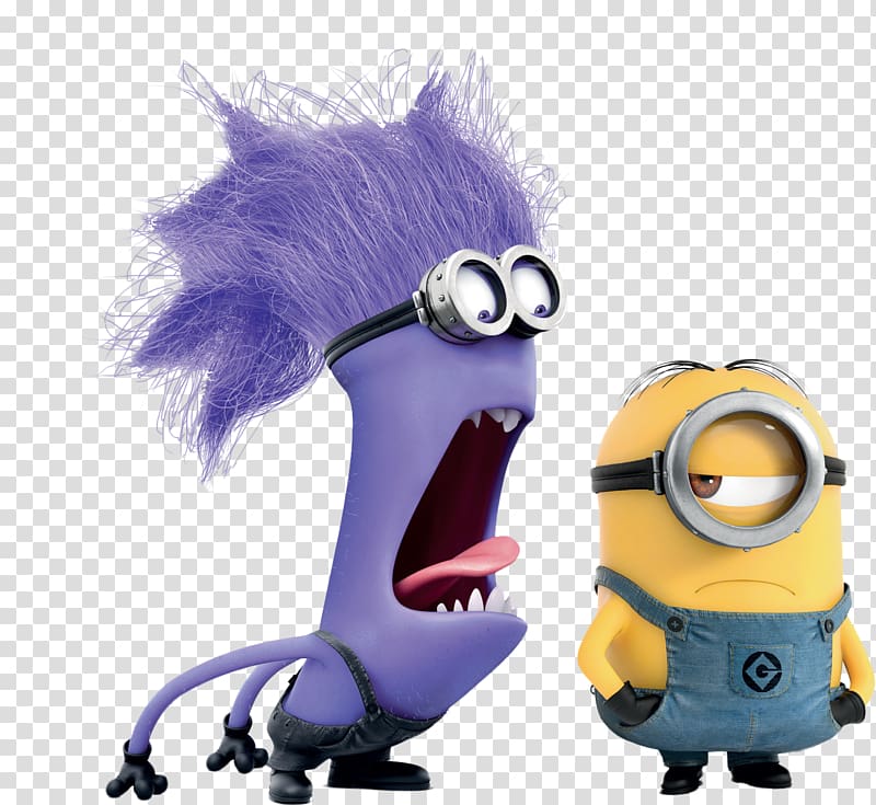 purple and yellow Minions illustration, Evil Minion Kevin the Minion Minions YouTube Despicable Me, minions transparent background PNG clipart