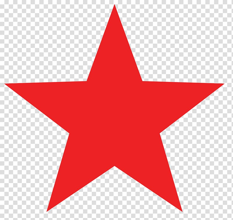 Red star , red sky transparent background PNG clipart