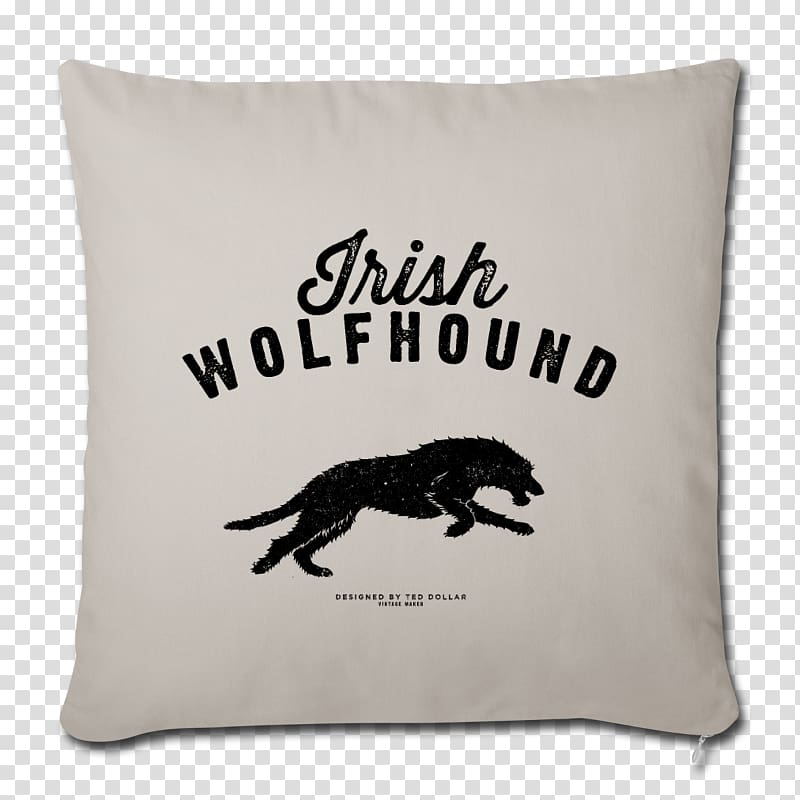 T-shirt Clothing Accessories Cushion Am Arsch vorbei geht auch ein Weg, Irish Wolfhound transparent background PNG clipart