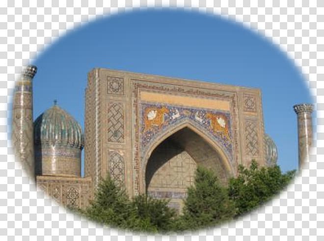 Registan Facade Historic site Mausoleum Tourism, others transparent background PNG clipart