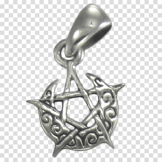 Locket Silver Charms & Pendants Pentacle Jewellery, silver transparent background PNG clipart