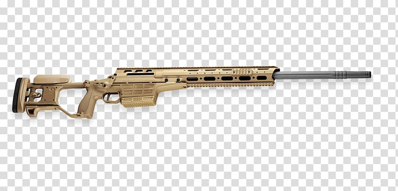 .338 Lapua Magnum Sako TRG Sniper rifle Bolt action, sniper rifle transparent background PNG clipart