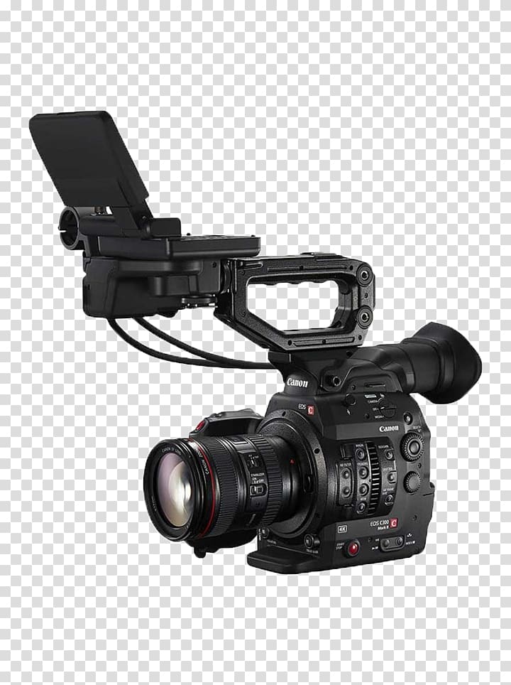 Canon EF lens mount Canon EOS C300 Mark II Camera, Camera transparent background PNG clipart