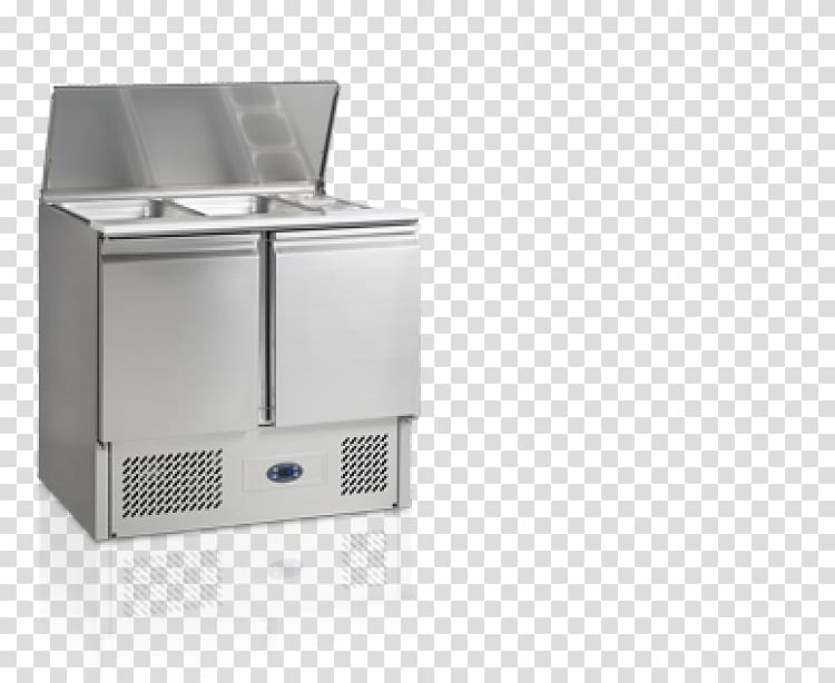 Saladette Refrigerator Gastronorm sizes Refrigeration Door, refrigerator transparent background PNG clipart