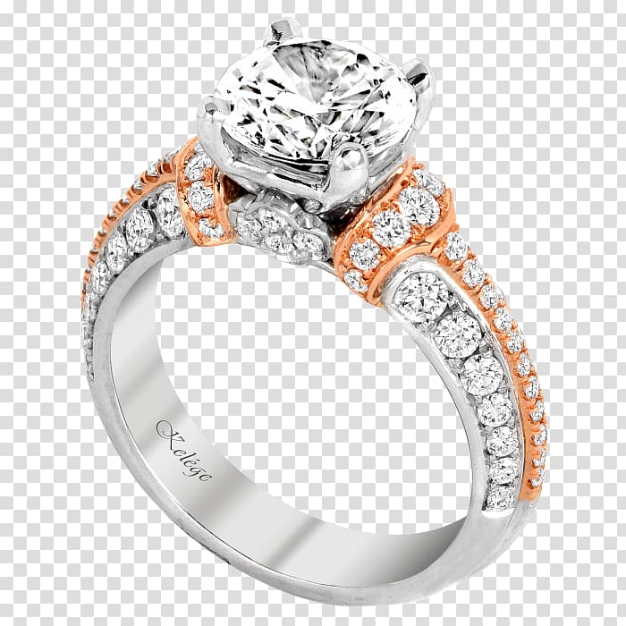Engagement ring Jewellery Diamond Wedding ring, creative wedding rings transparent background PNG clipart