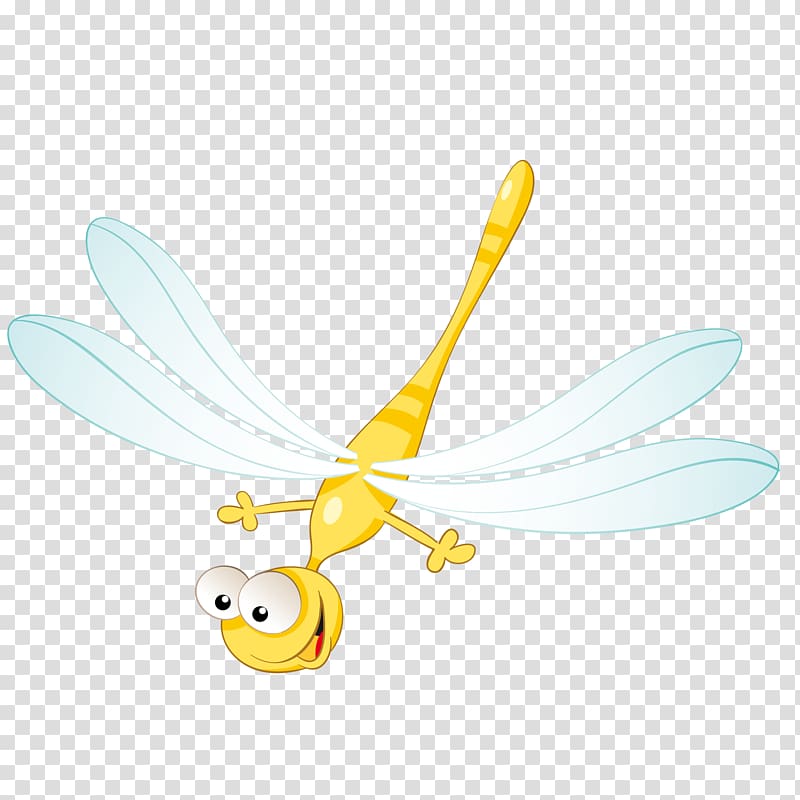 Dragonfly Cartoon Illustration, Flying dragonfly transparent background PNG clipart