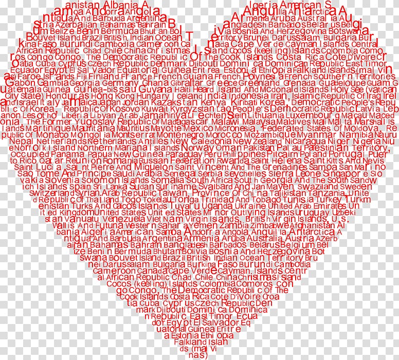 Heart Peace symbols Love, borders transparent background PNG clipart