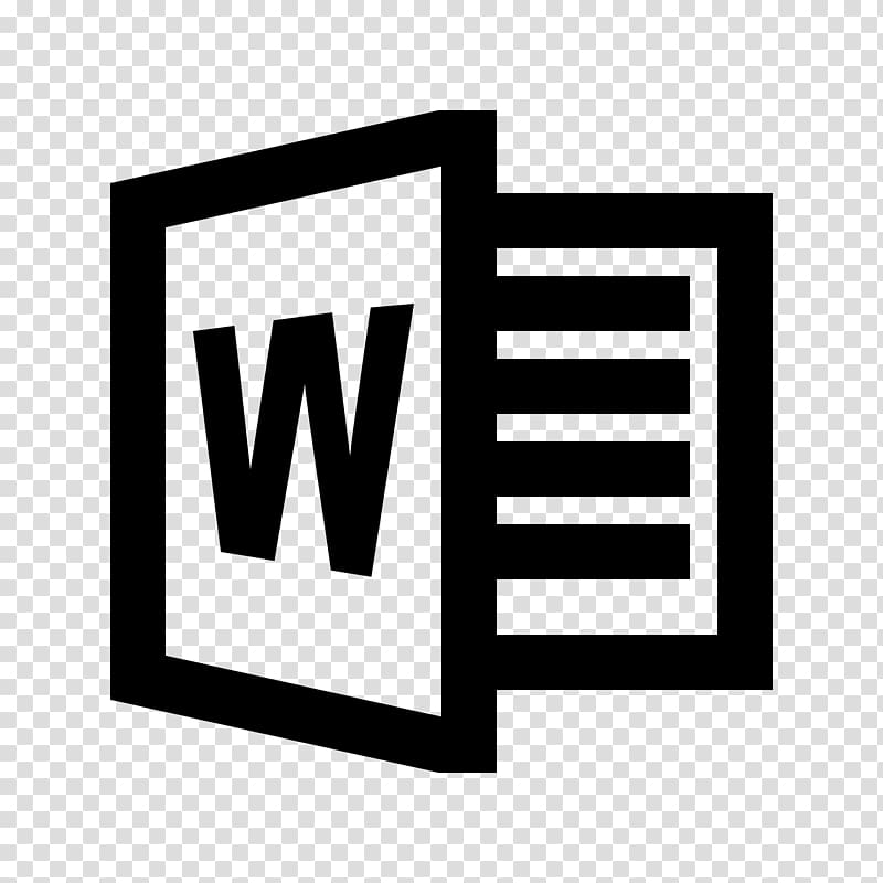 Microsoft Word logo, Computer Icons Microsoft PowerPoint Microsoft Office,  Word transparent background PNG clipart | HiClipart