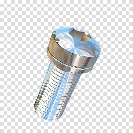 Bolt Stainless steel Titanium Manufacturing, Screw Head transparent background PNG clipart