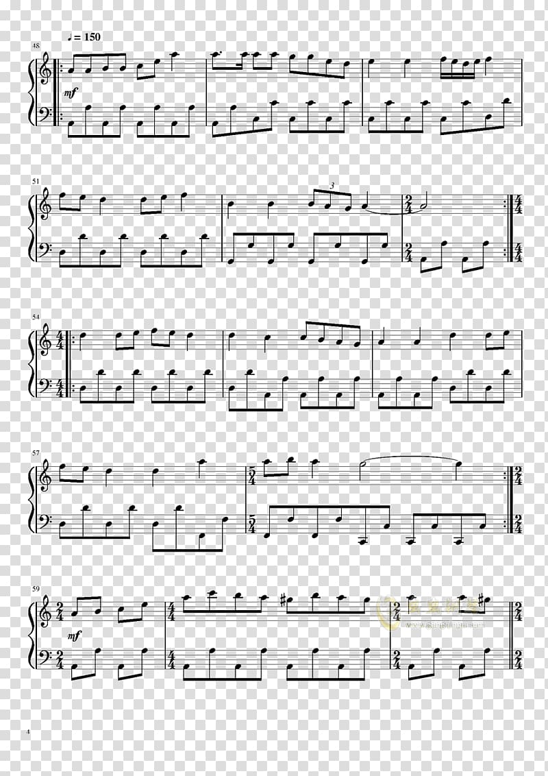 Sheet Music Down a Country Lane Piano Song, sheet music transparent background PNG clipart