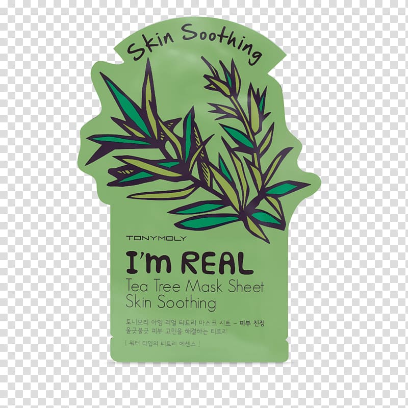 TONYMOLY I\'m Real Mask Sheet Tonymoly Egg Pore Tightening Cooling Pack TONYMOLY I\'m Real Tea Tree Face Mask Sheet The Body Shop Tea Tree Oil Face Mask, mask transparent background PNG clipart
