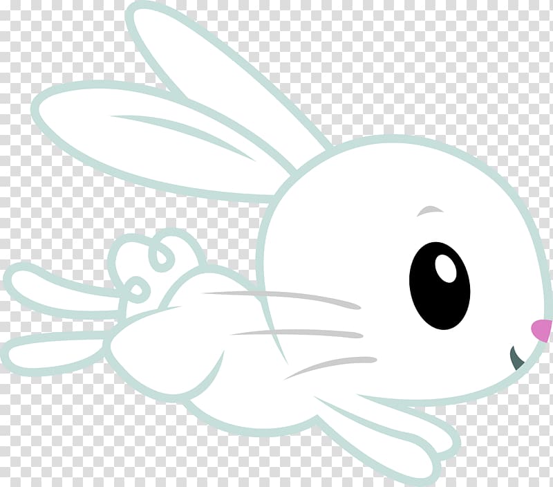 Angel Bunny Rainbow Dash Rabbit Drawing , rabbit transparent background PNG clipart