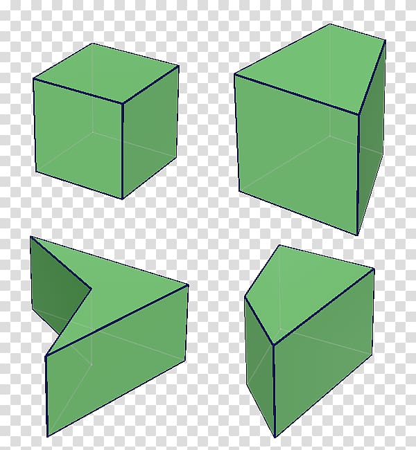 四角柱 Prism Base Trapezoid Quadrilateral, cube transparent background PNG clipart