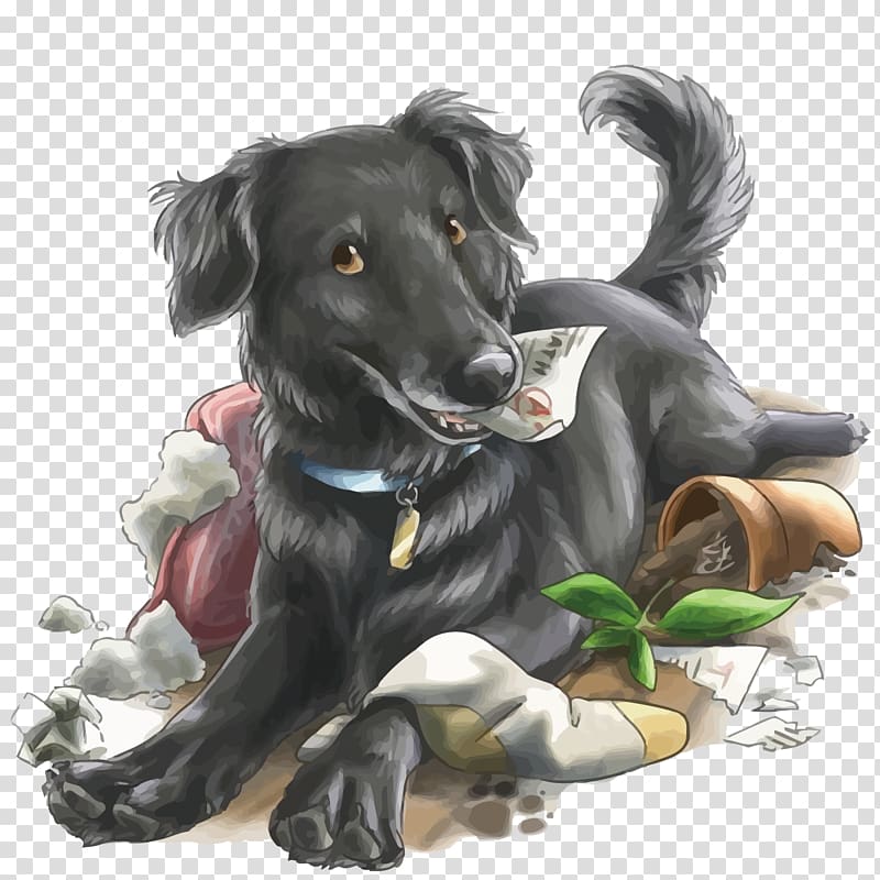 Labrador Retriever Puppy, cartoon puppy transparent background PNG clipart