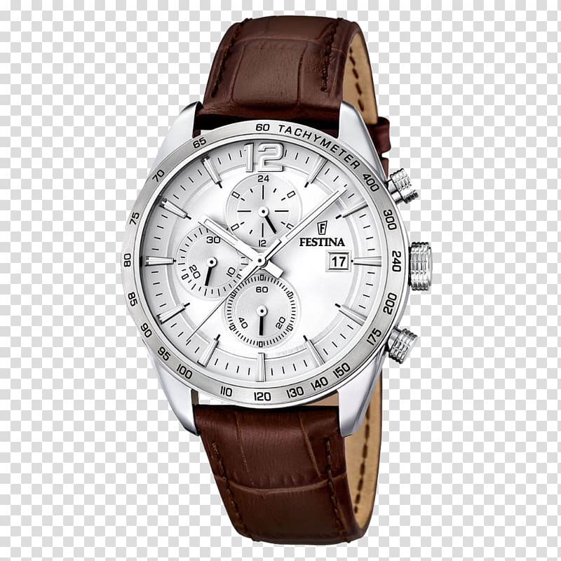 Festina Stopwatch Chronograph Water Resistant mark, watch transparent background PNG clipart