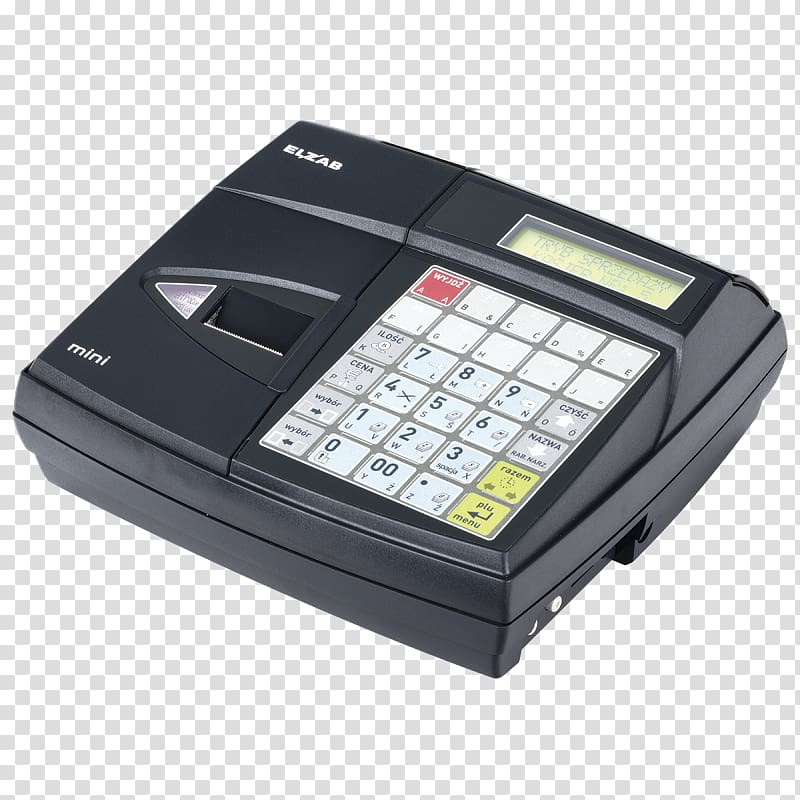 Cash register Blagajna Zaklady Urzadzen Komputerowych ELZAB Price Drukarka fiskalna, others transparent background PNG clipart