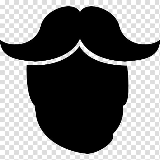 Beard Handlebar moustache Computer Icons, beard and moustache transparent background PNG clipart