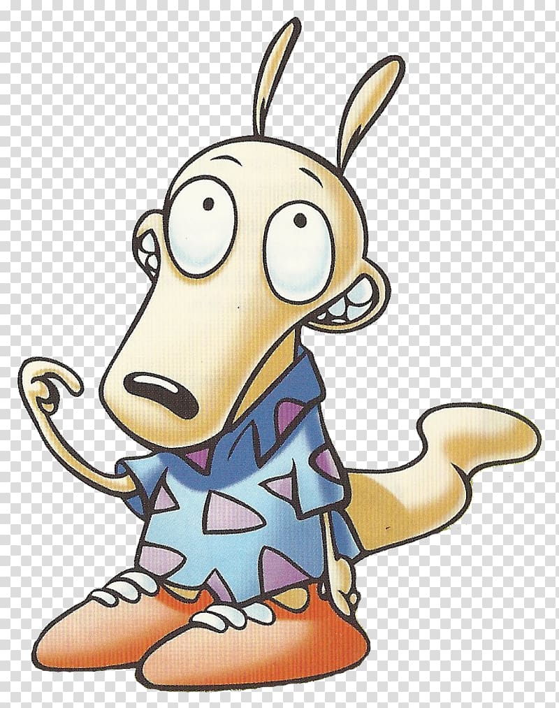 Rocko\'s Modern Life, Season 2 Spunky Heffer Wolfe Ed Bighead, Caillou transparent background PNG clipart
