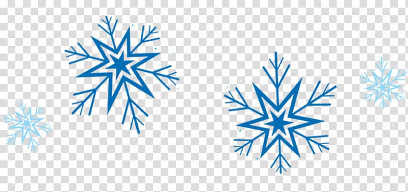 Ice crystals Snowflake, Blue snow ice transparent background PNG clipart