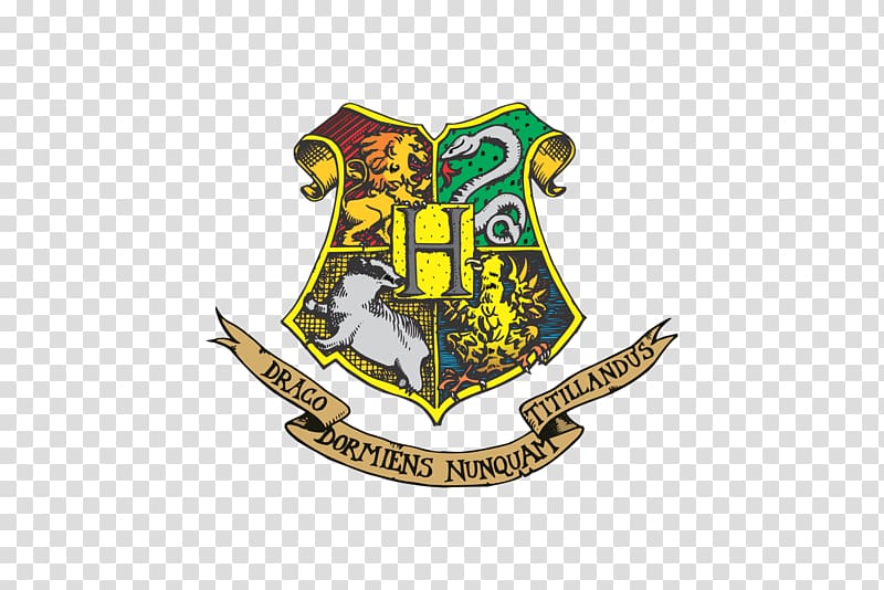 Draco Dormiens Nunquam Titillandus logo, Hogwarts Harry Potter and the Deathly Hallows Logo Harry Potter and the Goblet of Fire, Harry Potter transparent background PNG clipart