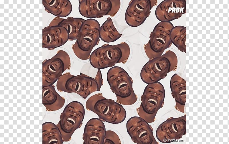 Celebrity iPhone 6 The Life of Pablo Him/Herself Emoji, Kanye West transparent background PNG clipart