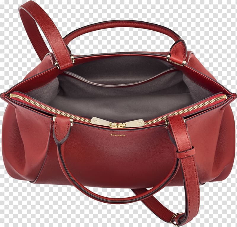 Handbag Leather Red Spinel, bag transparent background PNG clipart