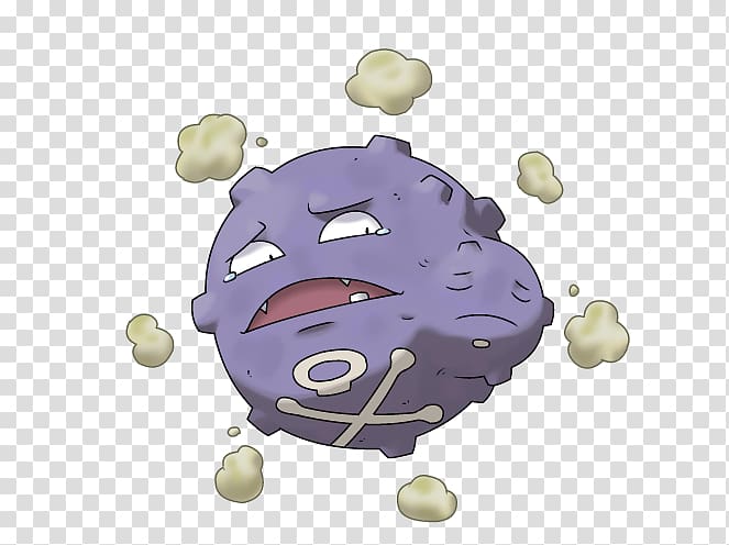 Koffing Evolution Weezing Pokémon Red and Blue, pokemon transparent background PNG clipart