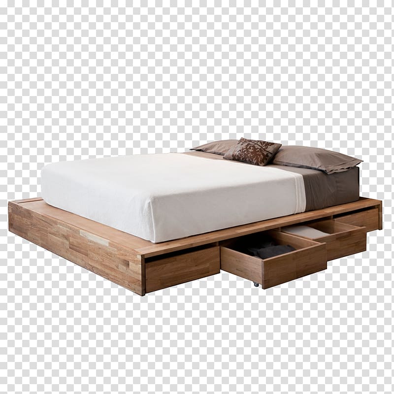 LAX Series Storage Platform Bed Bed frame Headboard, bed transparent background PNG clipart